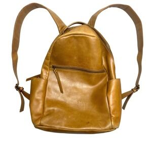 abel leather backpack April backpack or purse Elsa Basketweave Backpack